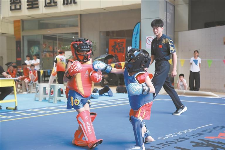 选手在比赛中。刘景威 摄