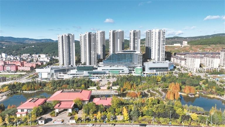 城市面貌焕然一新。